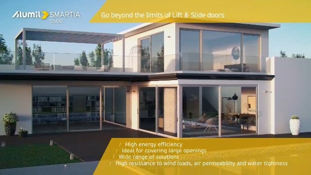 Smartia S560 aluminium system